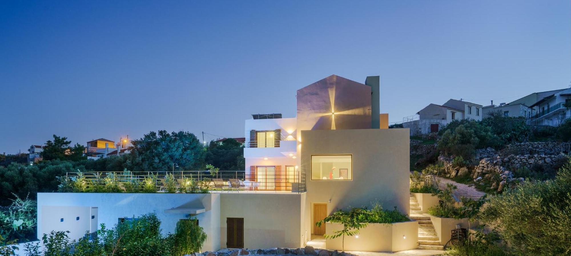 Villa Fos Kefalas Chania Eksteriør billede