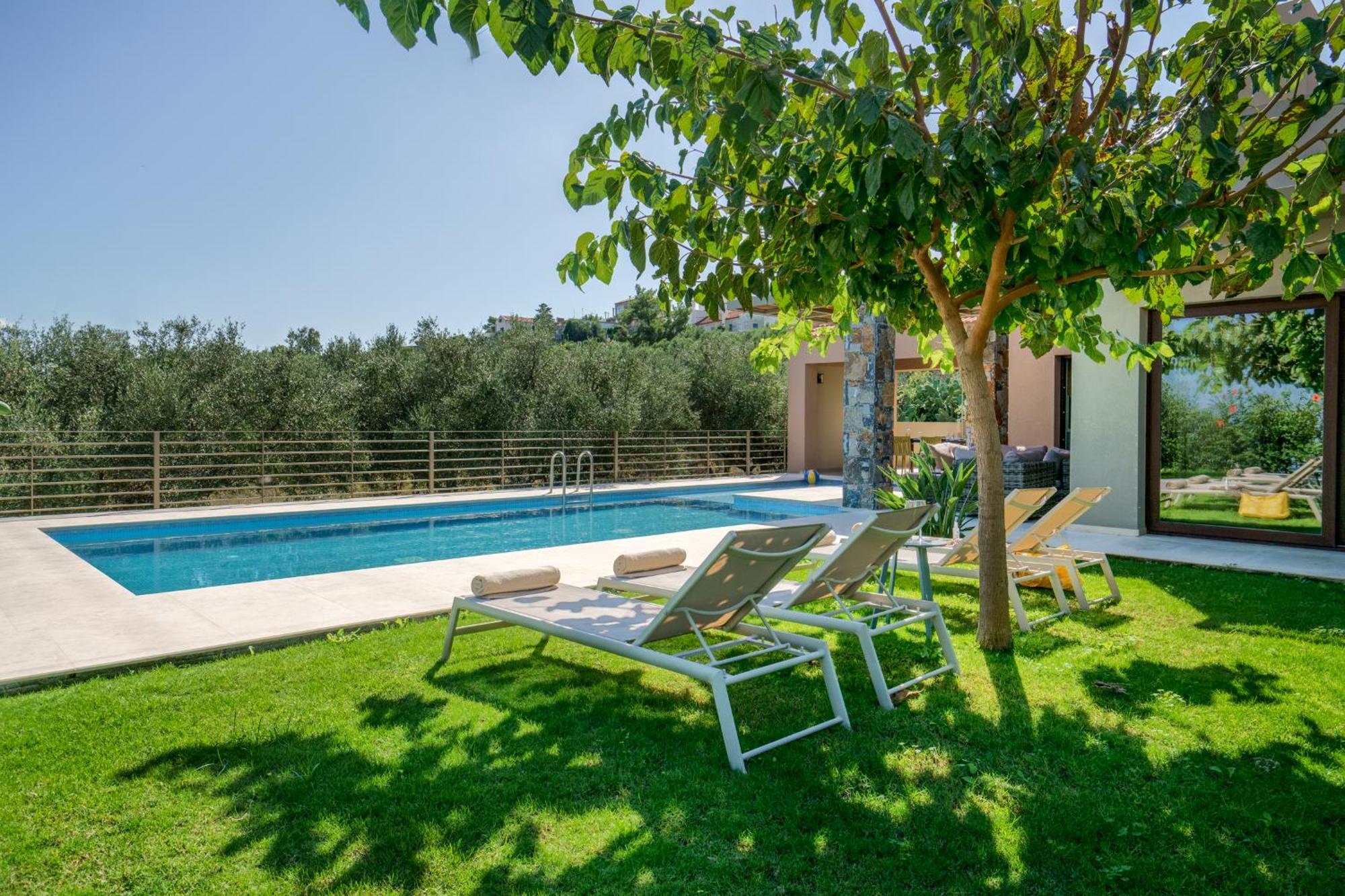 Villa Fos Kefalas Chania Eksteriør billede