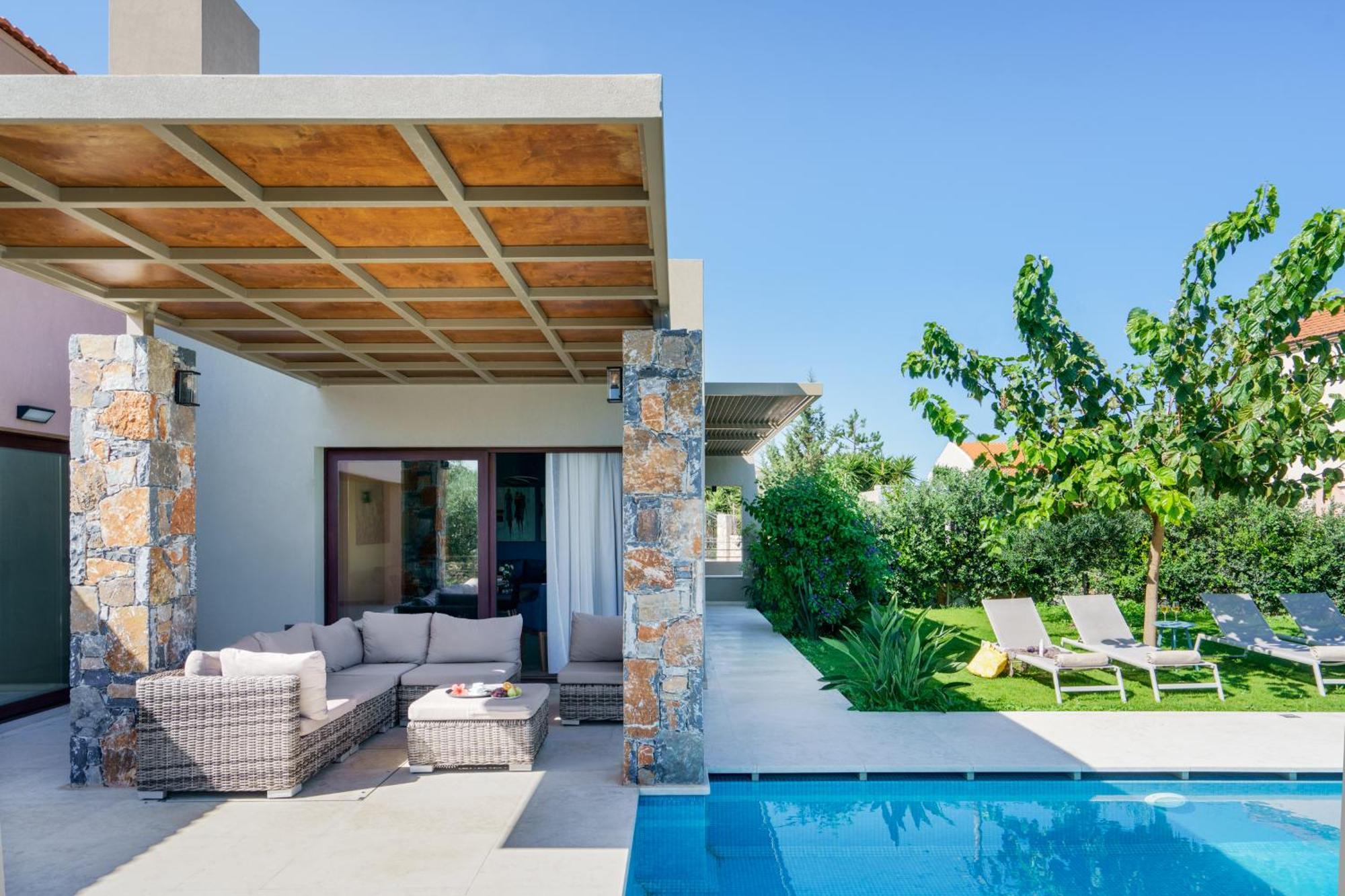 Villa Fos Kefalas Chania Eksteriør billede