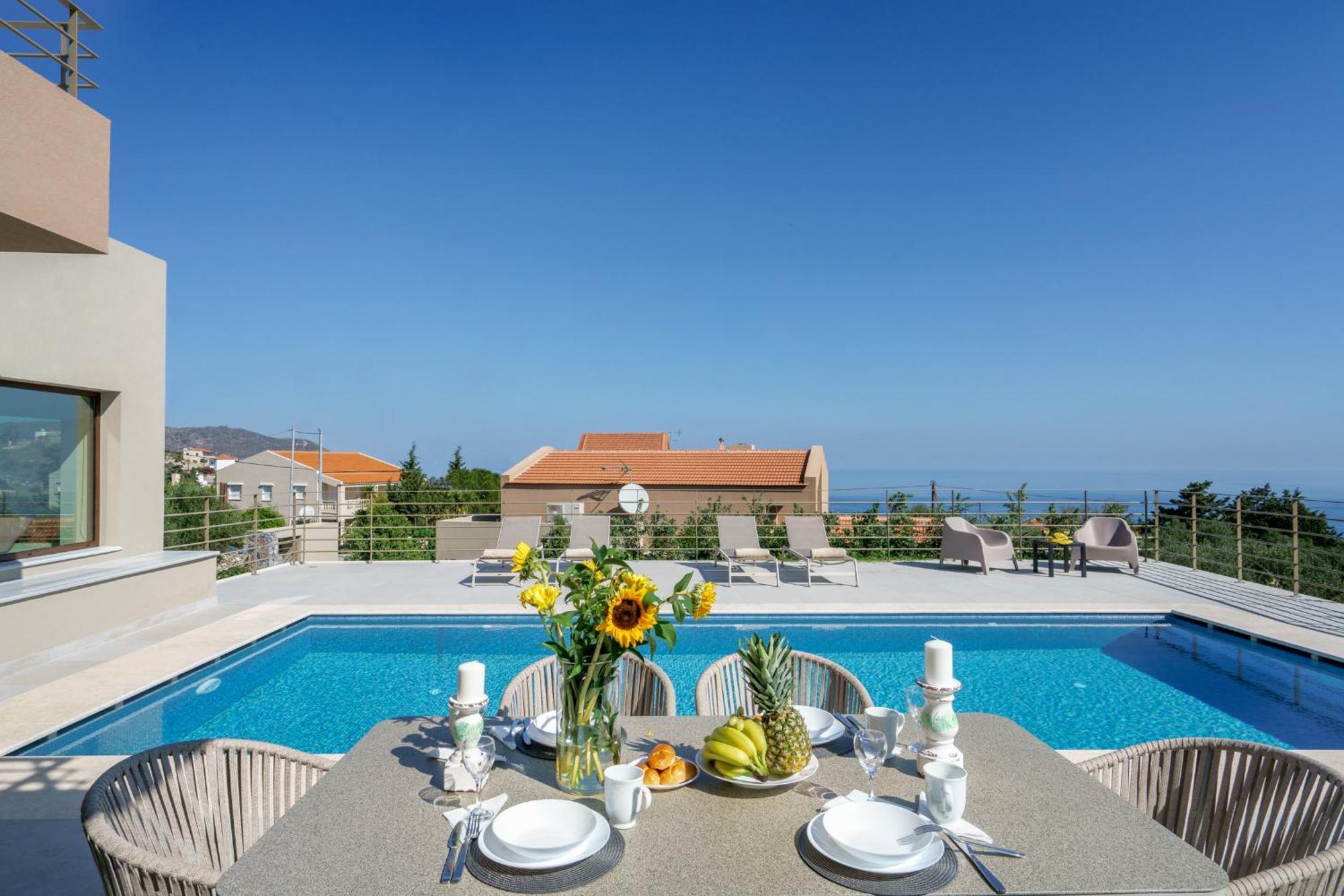 Villa Fos Kefalas Chania Eksteriør billede
