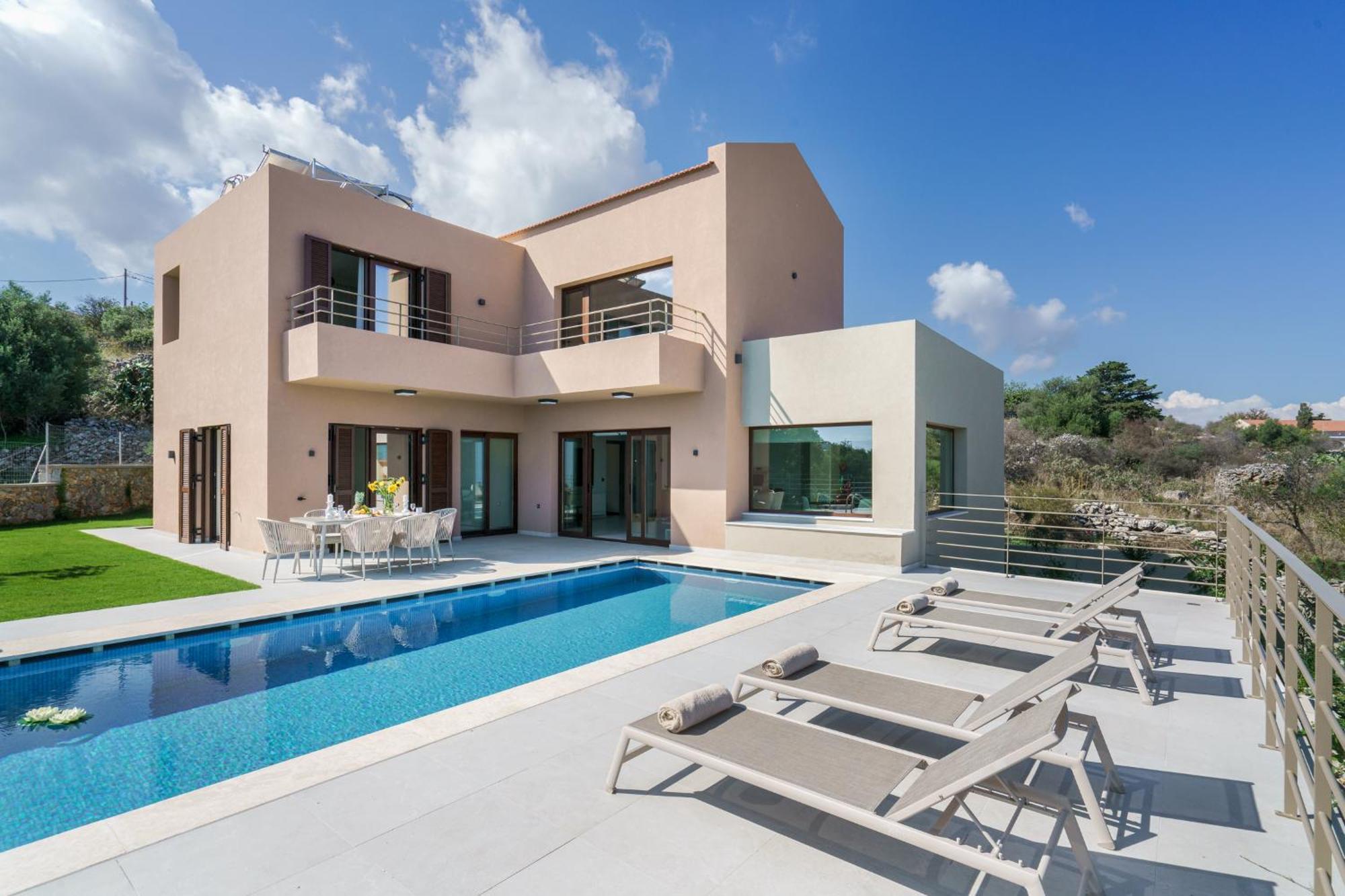 Villa Fos Kefalas Chania Eksteriør billede