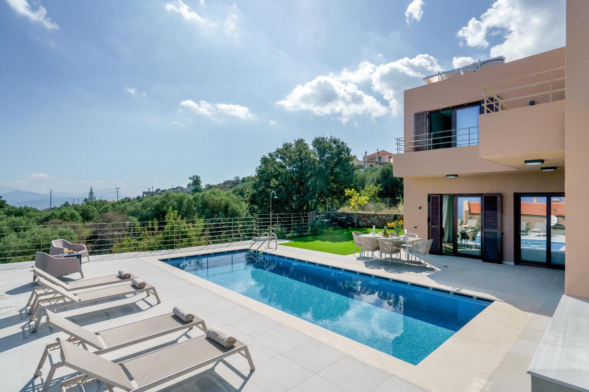 Villa Fos Kefalas Chania Eksteriør billede