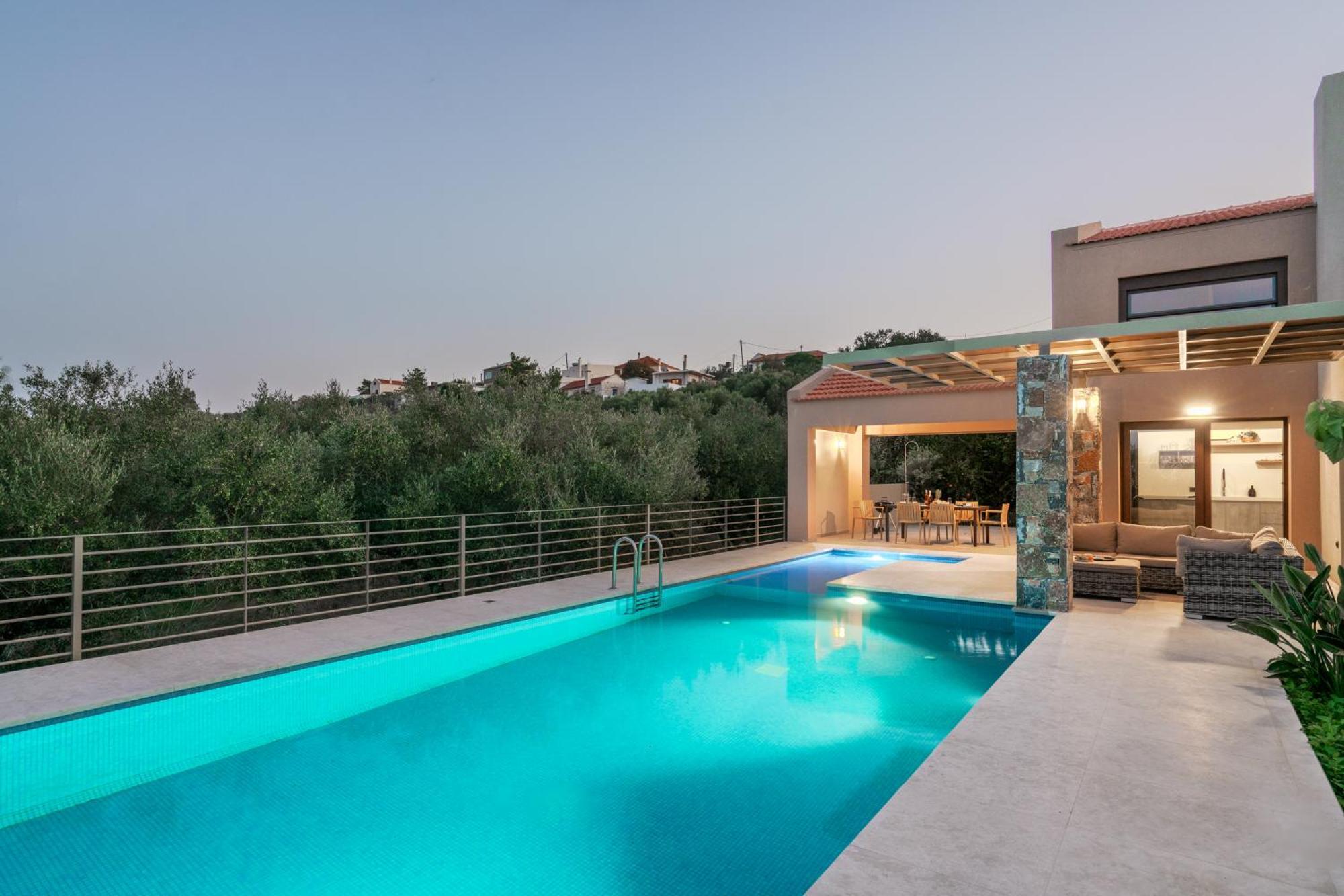 Villa Fos Kefalas Chania Eksteriør billede