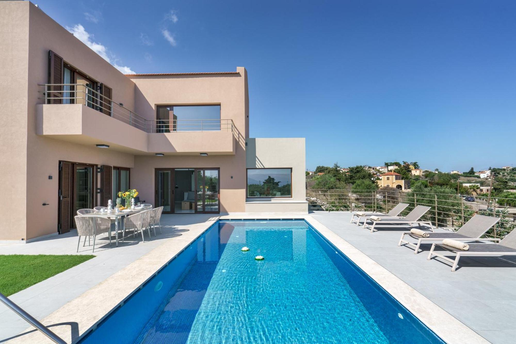 Villa Fos Kefalas Chania Eksteriør billede