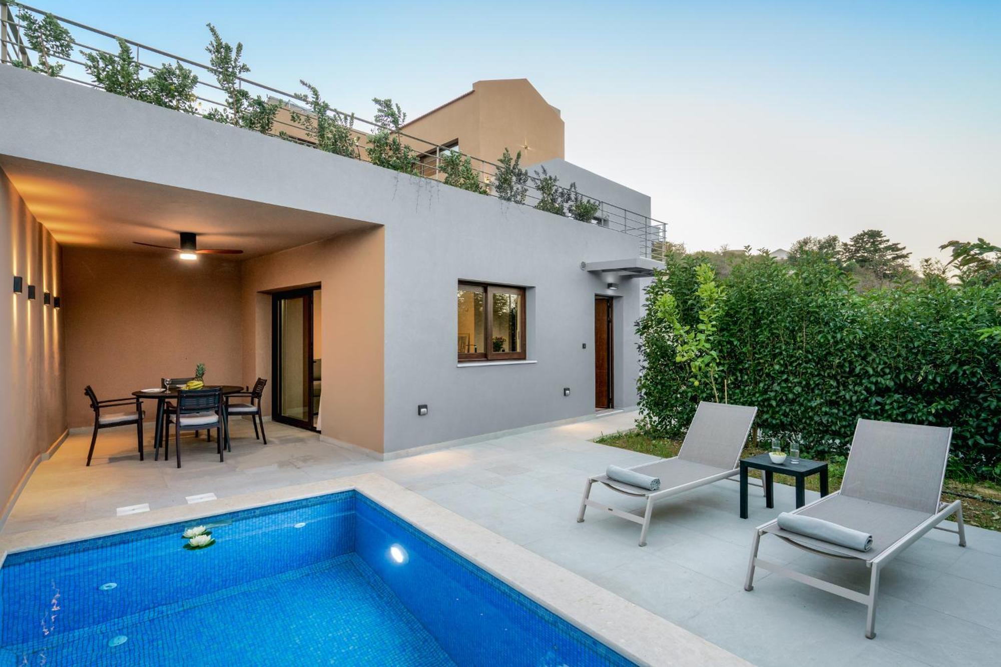 Villa Fos Kefalas Chania Eksteriør billede