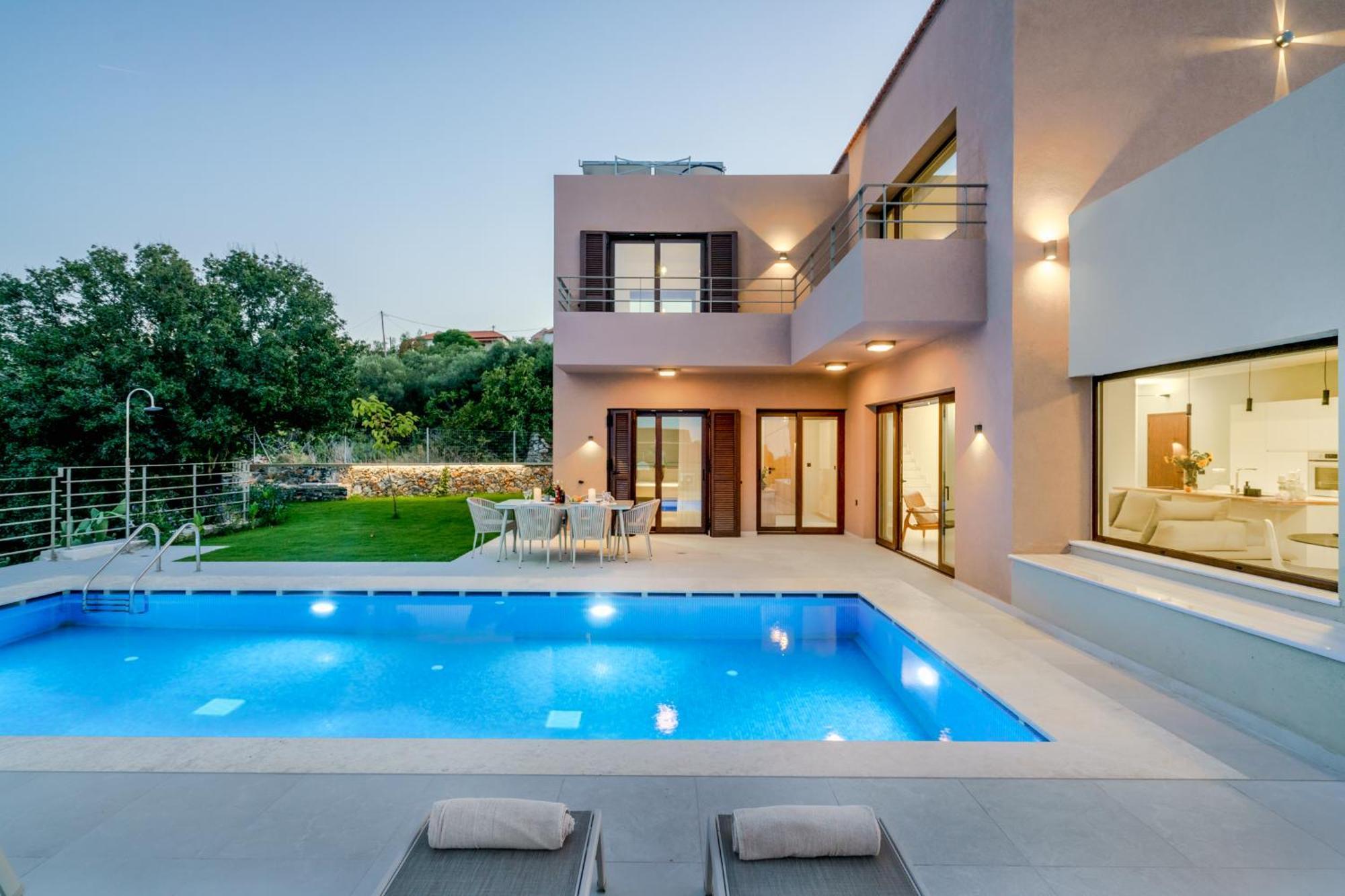 Villa Fos Kefalas Chania Eksteriør billede