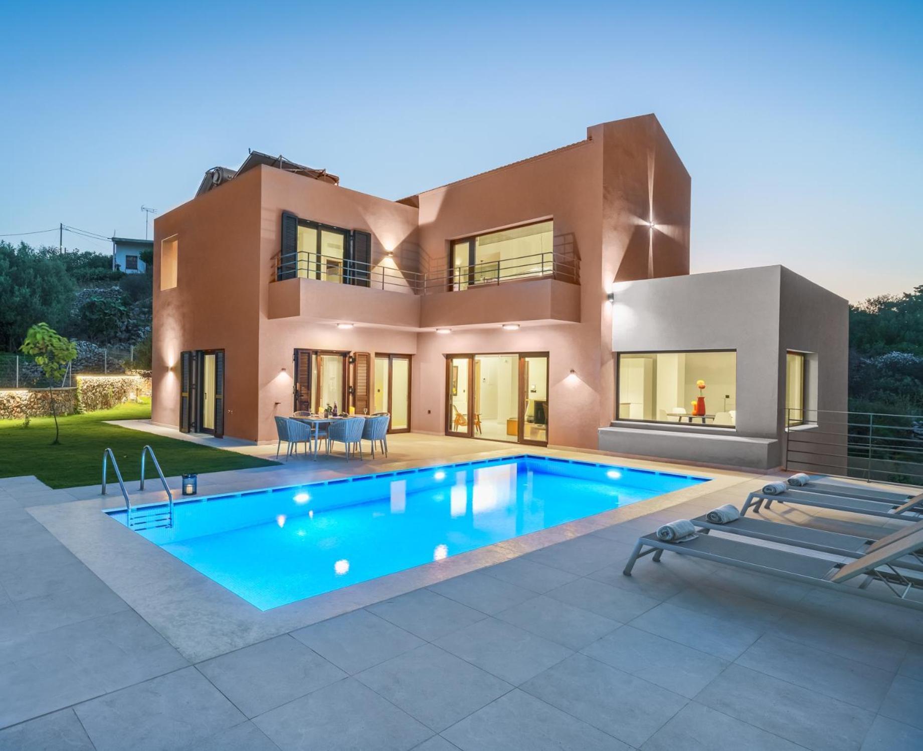Villa Fos Kefalas Chania Eksteriør billede